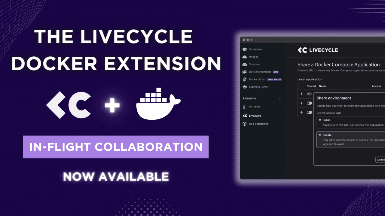In-Flight Collaboration With The Livecycle Docker Extension